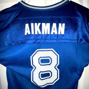 Troy Aikman’s Retired Cowboy Jersey #8
Size: Large